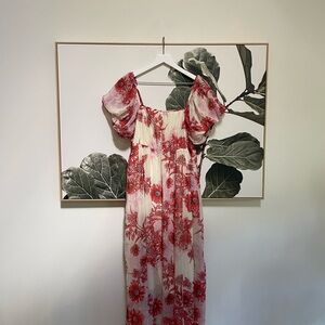 Cute summer dress size L! Bought from the website piper and scout